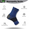 3_Pair Set Unisex Casual Cotton Printed Ankle Length Support Socks (Multicolor) 3_Pair Set Unisex Casual Cotton Printed Ankle Length Support Socks (Multicolor)