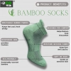 4_Pair Set Unisex Casual Cotton Printed Ankle Length Socks (Multicolor)