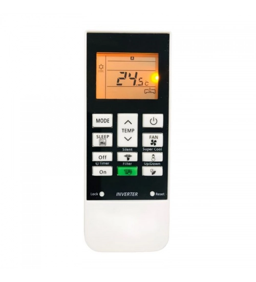 Remote No. 168D (with Backlight), Compatible for Hitachi AC Remote (Exactly Same Remote Will Only Work)