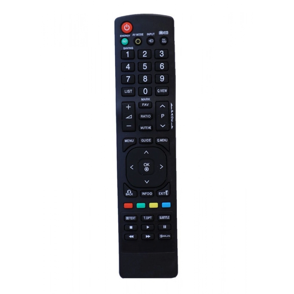 Ecomoye LCD/LED Remote No. URC78, Compatible/Replacement for LG LCD, LED, Plasma TV Remote Control, Black (Exactly Same Remote will Only Work)