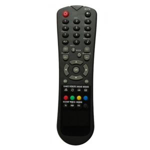 Ecomoye Set Top Box Remote No. 3, Compatible/Replacement for Hathway Set Top Box Remote Control, Black (Exactly Same Remote will Only Work)
