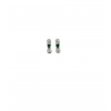 Women's Brass Silver Plated Necklace set (Green)