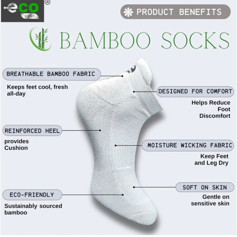 4_Pair Set Unisex Casual Cotton Printed Ankle Length Socks (Multicolor)