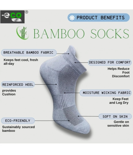 4_Pair Set Unisex Casual Cotton Printed Ankle Length Socks (Multicolor)