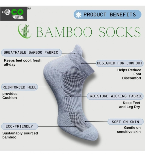 4_Pair Set Unisex Casual Cotton Printed Ankle Length Socks (Multicolor)