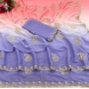 Women's Digital Printed Geogette Saree With Unstitched Blouse (Purple, 5-6 Mtrs) Women's Digital Printed Geogette Saree With Unstitched Blouse (Purple, 5-6 Mtrs)