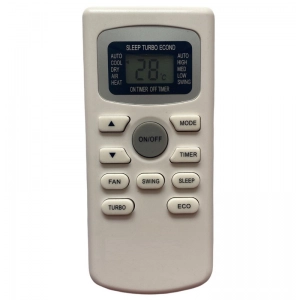 Ecomoye AC Remote No. 116 (No Backlight), Compatible/Replacement for Vestar AC Remote Control, White (Exactly Same Remote will Only Work)