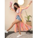 Women's Polyester Crepe Printed Long Sleeves Shrug (Multicolor) Women's Polyester Crepe Printed Long Sleeves Shrug (Multicolor)