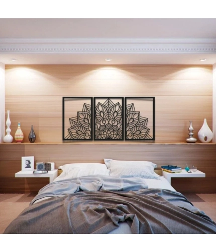 Zen Mandala Wooden Wall Decor