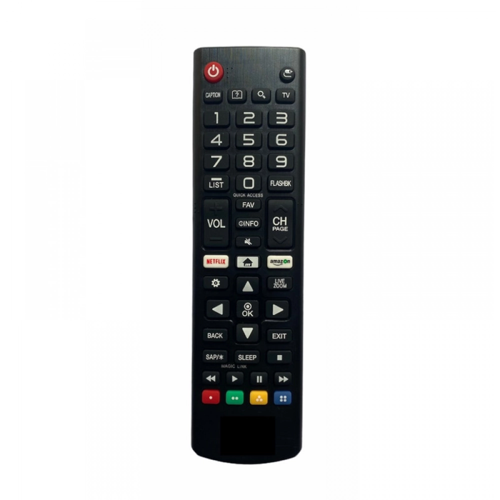 Ecomoye Smart TV Remote No. AKB75095305 (No Voice), Compatible/Replacement for LG Smart TV LCD/LED Remote Control, Black (Exactly Same Remote will Only Work)