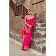 Women's Silk Blend Woven Saree With Unstitched Blouse 5.5 Mtr (Pink) Women's Silk Blend Woven Saree With Unstitched Blouse 5.5 Mtr (Pink)