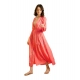 Women's Polyester Floral Long Sleeves Shrug (Pink) Women's Polyester Floral Long Sleeves Shrug (Pink)