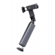 Aluminum-Plastic Solid Bluetooth Selfie Stick and Travel Tripod Stand (Silver-Black) Aluminum-Plastic Solid Bluetooth Selfie Stick and Travel Tripod Stand (Silver-Black)