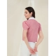 Women's Cotton Checkered Half Sleeve Shirt (Red - White) Women's Cotton Checkered Half Sleeve Shirt (Red - White)