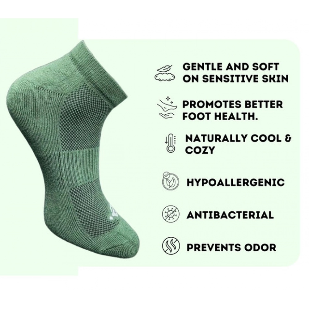 3_Pair Set Unisex Casual Cotton Printed Low Cut Socks (Multicolor)