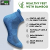 4_Pair Set Unisex Casual Cotton Printed Ankle Length Socks (Multicolor)