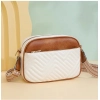 Women's PU Leather Zipper Sling Bag