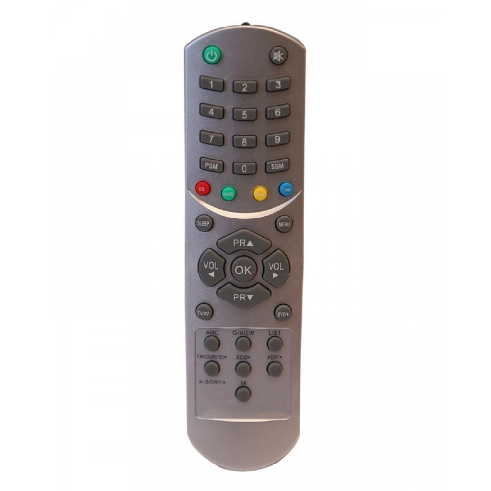 Ecomoye TV Remote No. 6710V00140C-140J-140P-140D, Compatible/Replacement for LG CRT TV Remote Control, Grey (Exactly Same Remote will Only Work)