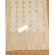 Women's Banarasi Silk Printed Unstitched Salwar Suit Material With Dupatta (White, 3Mtrs)