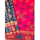 Women's Patola Silk Meena And Zari Woven Saree With Unstitched Blouse 5.5Mtr (Green) Women's Patola Silk Meena And Zari Woven Saree With Unstitched Blouse 5.5Mtr (Green)