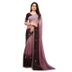 Women's Chiffon Embroidred Saree With Unstitched Blouse 5.5Mtr (Beige) Women's Chiffon Embroidred Saree With Unstitched Blouse 5.5Mtr (Beige)