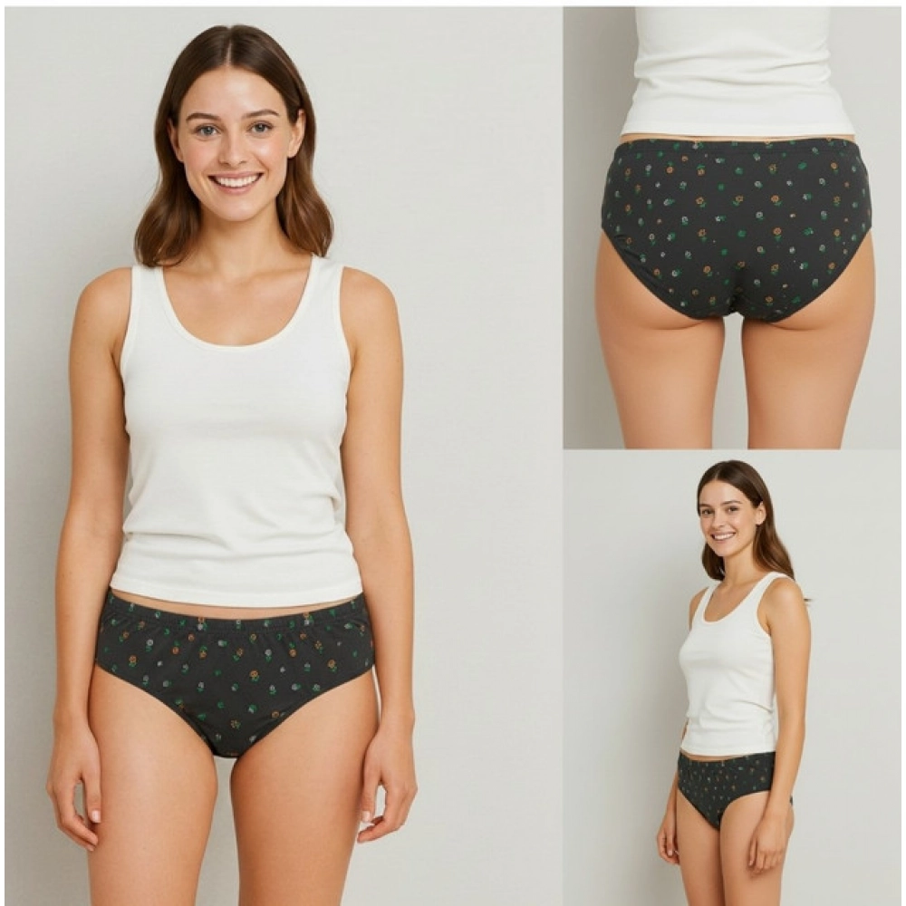 Pack of_6 Women's Cotton Printed Hipster Panty (Multicolor) Pack of_6 Women's Cotton Printed Hipster Panty (Multicolor)