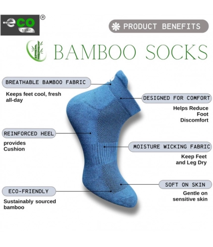 4_Pair Set Unisex Casual Cotton Printed Ankle Length Socks (Multicolor)
