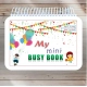 Mini Busy Book – Early Learning Activity Book for Kids (2–4 Years, Multicolor)
