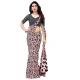 Women's Georgette Printed Saree With Unstitched Blouse 5.5Mtr (Red) Women's Georgette Printed Saree With Unstitched Blouse 5.5Mtr (Red)