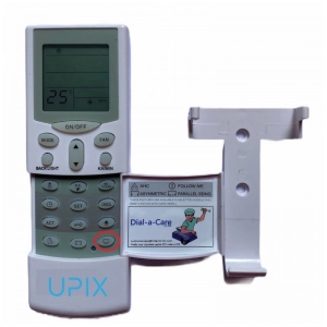 Ecomoye AC Remote No. 68 (with Backlight & Timer), Compatible/Replacement for Hitachi AC Remote Control, White (Exactly Same Remote will Only Work)