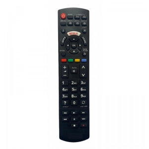 Ecomoye Smart TV Remote No. 575 (No Voice) with Netflix Function, Compatible/Replacement for Panasonic Smart TV LCD/LED Remote Control, Black (Exactly Same Remote will Only Work)