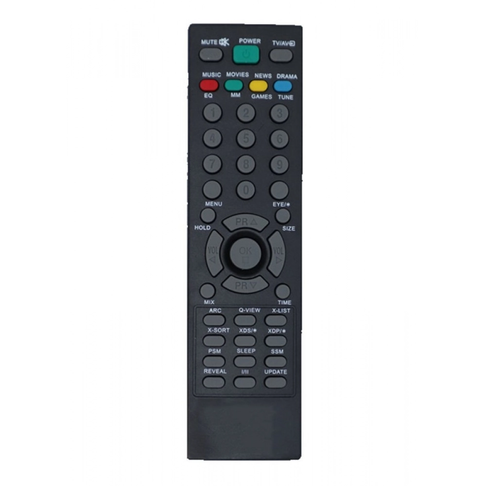 Ecomoye LCD/LED Remote No. URC39, Compatible/Replacement for LG LCD/LED/Plasma TV Remote Control, Black (Exactly Same Remote will Only Work)