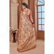 Women's Printed Cotton Linen Saree withPrinted Saree With Unstitched Blouse (Orange , 5-6Mtrs) Women's Printed Cotton Linen Saree withPrinted Saree With Unstitched Blouse (Orange , 5-6Mtrs)