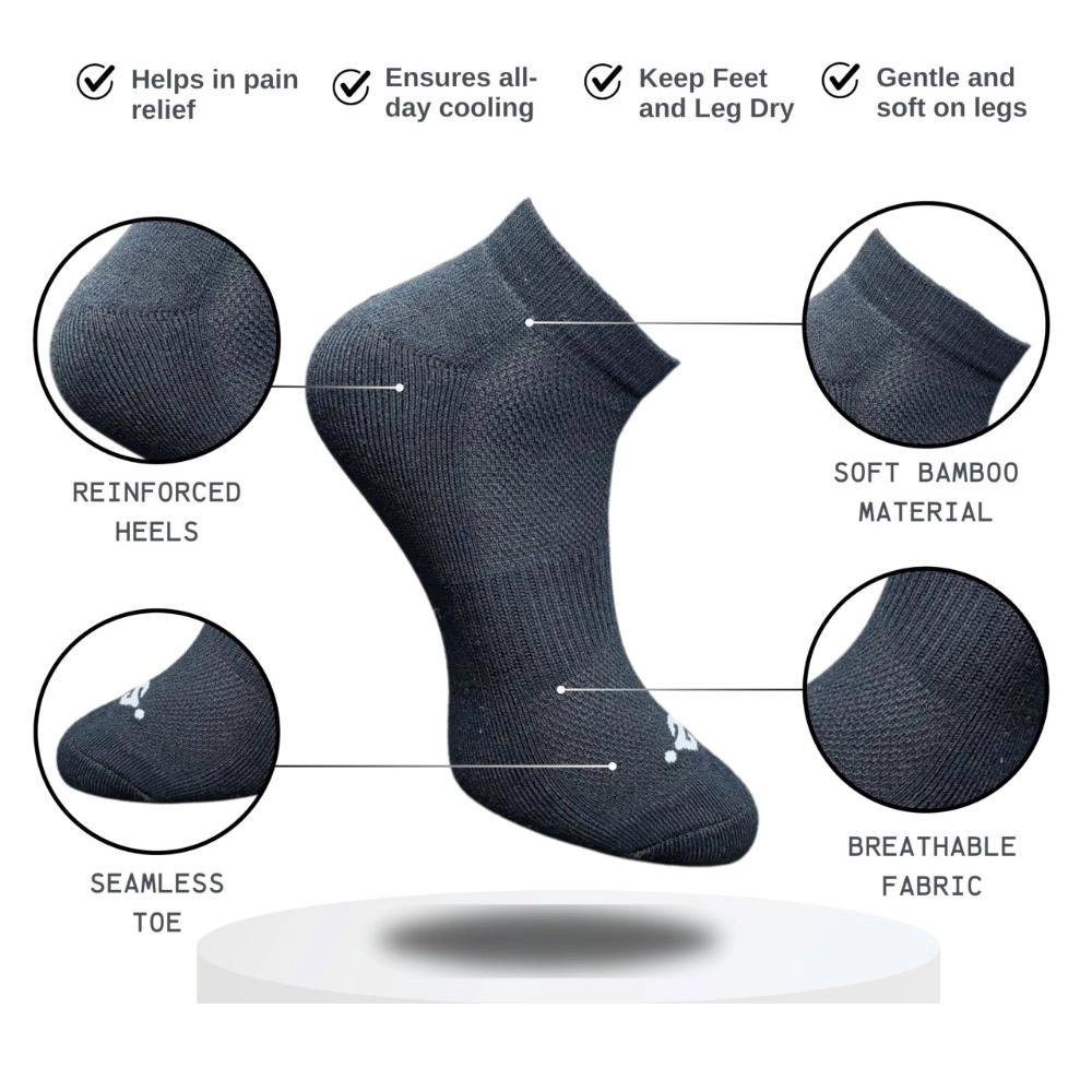 3_Pair Set Unisex Casual Cotton Printed Low Cut Socks (Multicolor) 3_Pair Set Unisex Casual Cotton Printed Low Cut Socks (Multicolor)
