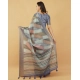 Women's Polyester Printed Saree With Unstitched Blouse 5.5 Mtr (Multicolor)
