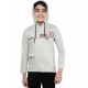 Boy's Cotton Printeded Hooded Neck Hoodies (Grey )