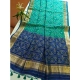 Women's Raw Silk Ikkat Saree With Unstitched Blouse 5.5Mtr (Sky Blue) Women's Raw Silk Ikkat Saree With Unstitched Blouse 5.5Mtr (Sky Blue)