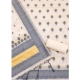Women's Banarasi Silk Printed Unstitched Salwar Suit Material With Dupatta (Grey, 3Mtrs)