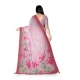 Women's Georgette Floral Printed Saree With Unstitched Blouse 5.5Mtr (Rose Pink) Women's Georgette Floral Printed Saree With Unstitched Blouse 5.5Mtr (Rose Pink)