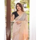 Women's Blended_Cotton Woven_Motifs Saree With Unstitched Blouse 5.5Mtr (Peach)