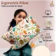 Soft Plush Printed Baby Infant Pillow for Kids Age 1 To 5 Years (Multicolor)