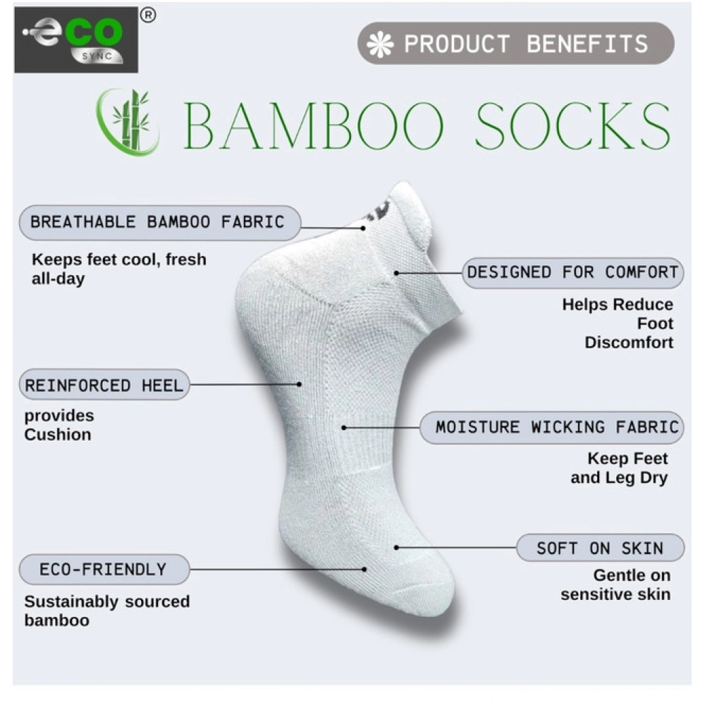 4_Pair Set Unisex Casual Cotton Printed Ankle Length Socks (Multicolor)