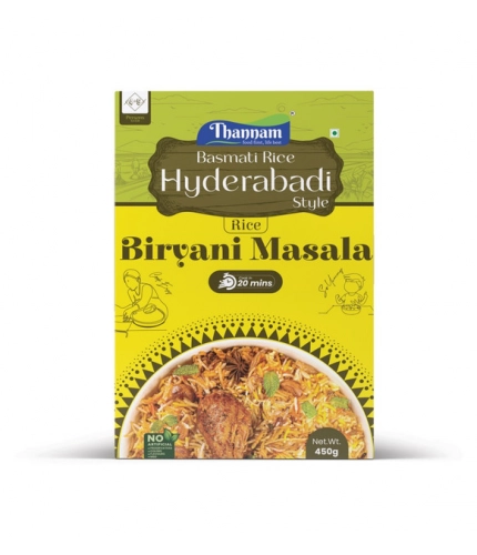 Thannam Hydrabad Biryani Masala Powder With Rice (450GM)