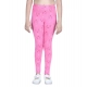 Girl's Cotton Lycra Printed Elasticated Leggings (Pink) Girl's Cotton Lycra Printed Elasticated Leggings (Pink)