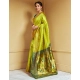 Women's Silk Blend Zari Weaving Saree With Unstitched Blouse 5.5Mtr (Lime-Green) Women's Silk Blend Zari Weaving Saree With Unstitched Blouse 5.5Mtr (Lime-Green)