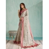 Women's Silk Blend Printed Saree With Unstitched Blouse 5.5Mtr (Beige) Women's Silk Blend Printed Saree With Unstitched Blouse 5.5Mtr (Beige)