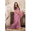 Women's Faux Linen Geometric Ready to wear Saree With Unstitched Blouse 5.5Mtr (LightPink) Women's Faux Linen Geometric Ready to wear Saree With Unstitched Blouse 5.5Mtr (LightPink)