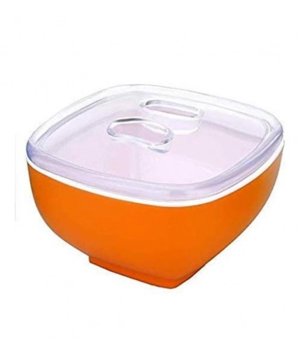 Multipurpose Serving Tray with Dry Fruit Air Tight Bowls with Lids (Color: Assorted )