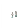 Women's Brass Silver Plated Necklace set (Turquoise) Women's Brass Silver Plated Necklace set (Turquoise)