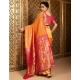 Women's Silk Blend Zari Weaving Saree With Unstitched Blouse 5.5Mtr (Orange) Women's Silk Blend Zari Weaving Saree With Unstitched Blouse 5.5Mtr (Orange)